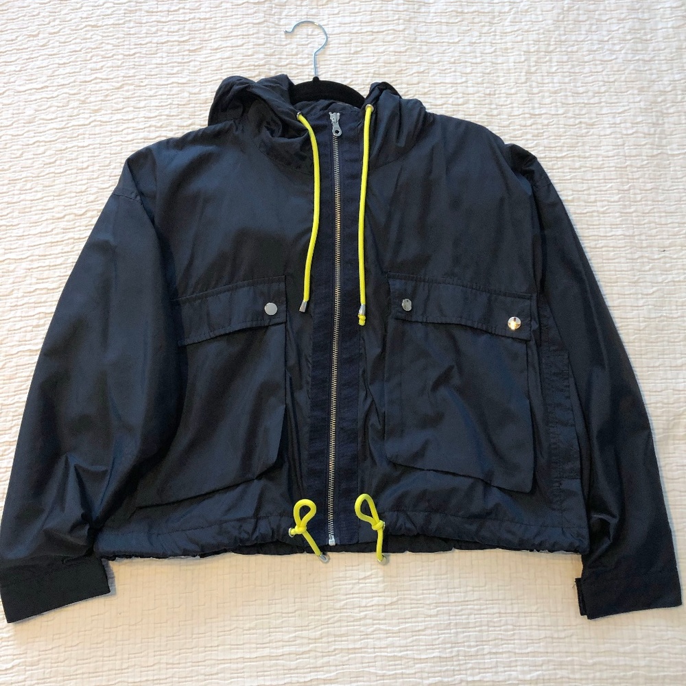 Zara Basic Navy Lightweight Jacket